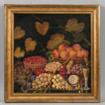 American School, 19th Century, Still Life of Fruit on a Table (Lot 1070, Estimate $600-800)