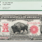 1901 $10 Legal Tender (Estimate $600-800)