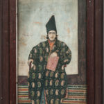 Portrait of a Princely Man, Persia, 19th century (Lot 5, Estimate $800-1,200)