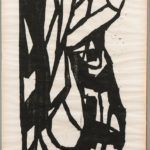 Shiko Munakata (1903-1975) Woodblock Print, Japan (Lot 470, Estimate $3,000-5,000)