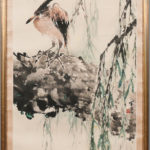Painting Depicting a Heron, China (Lot 501, Estimate $800-1,200)