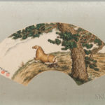 Fan Painting Depicting a Horse, China (Lot 502, Estimate $2,000-3,000)