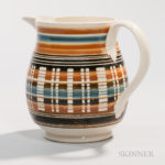 Pearlware Jug, England, c. 1790 (Lot 20, Estimate $800-1,200)