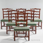 Set of Six Mahogany Dining Chairs, Portsmouth, New Hampshire, c. 1770 (Lot 105, Estimate $3,000-5,000)