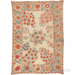 Nurarta Suzani, Central Asia, early 19th century (Lot 192, Estimate $4,000-6,000)