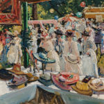 Eben Farrington Comins (American, 1875-1949) Hat Booth (Lot 365, Estimate $15,000-20,000)