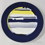 Roy Lichtenstein (American, 1923-1997) Set of Six Plates, c. 1990, edition of 3,000 (Lot 69, Estimate $2,000-3,000)