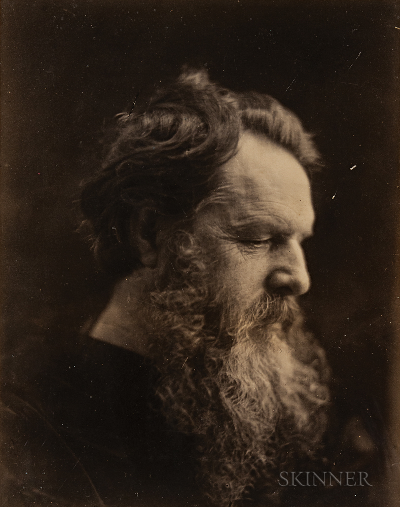 Julia Margaret Cameron (British, 1815-1879) James Thomas Fields, 1869 (Lot 94, Estimate $1,500-2,500)