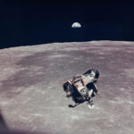 LM 'Eagle' and Earthrise, Apollo 11, July 1969 (Estimate $4,000-6,000)