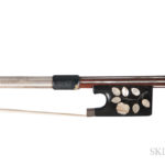 Silver-mounted Cello Bow, Christian Wilhelm Knopf (Lot 38, Estimate: $1,800-2,400)