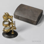W. & S. Jones Improved Botanical or Universal Pocket Microscope, first quarter 19th century (Lot 233, Estimate $1,000-1,500)