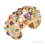 18kt Gold Gem-set Fifties Bracelet, Seaman Schepps, Estimate: $6000-8000