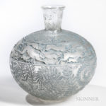 Rene Lalique Lievres Vase, (Lot 228, Estimate: $2,500-3,500)