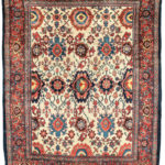Halvai Bidjar Rug, Western Iran, c. 1870 (Lot 41, Estimate: $4,000-6,000)