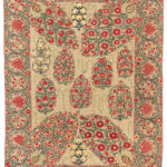 Nurata Suzani, Central Asia, c. first half 19th century (Lot 69, Estimate: $3,000-3,500)