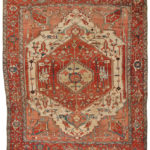 Serapi Carpet, Northwestern Iran, c. 1890 (Lot 131, Estimate: $8,000-10,000)