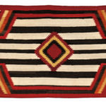 Navajo Man’s Wearing Blanket, last quarter 19th century (Lot 97, Estimate: $300-500)