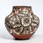 Southwest Polychrome Pottery Olla, Acoma, c. 1900 (Lot 355, Estimate: $2,500-3,500)
