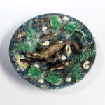 Large Francois Maurice Palissy Ware Charger (Lot 1483, Estimate: $1,000-1,500)