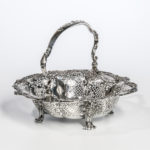 George II Sterling Silver Cake Basket (Estimate: $4,000-6,000)