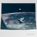 Apollo 11, Eagle's Return to Dock with Columbia, Large-format Photograph Signed by Armstrong, Aldrin, and Collins, July 21, 1969 (Lot 2118, Estimate $4,000-6,000)