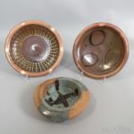 Three David Cornell and Mark Hewitt Studio Pottery Items (Lot 2099, Estimate: $200-300)