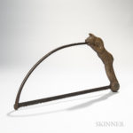 19th Century Compagnon Carpenter's Saw (Lot 233, Estimate: $3,000-5,000)