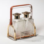 Hermes-type Equestrian Decanter Set (Lot 3051, Estimate: $600-1,000)