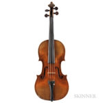 Italian Composite Violin, Ascribed to Pietro Giovanni Mantegazza (Lot 1032, Estimate: $20,000-30,000)