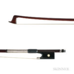 French Silver-mounted Violin Bow, Joseph Alfred Lamy (Lot 1043, Estimate: $5,000-7,000)