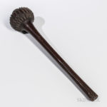 Fijian Throwing Club (Lot 1107, Estimate: $600-900)