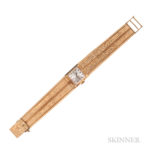 18kt Gold Wristwatch, Rolex for Tiffany & Co. (Lot 1375, Estimate: $800-1,200)