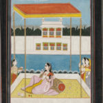 Miniature Painting, India, 18th/19th century, Pahari school (Lot 30, Estimate: $400-600)
