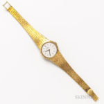 Omega 18kt Gold Lady’s Wristwatch (Lot 2162, Estimate: $700-900)