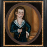 Rufus Hathaway (Massachusetts, 1770-1822) Portrait of a Boy with a Fife (Lot 303, Estimate: $6,000-$8,000)