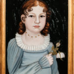 Benjamin Greenleaf (Massachusetts/New Hampshire, 1769-1821) Portrait of Mary Ann Cushing Nichols (Lot 342, Estimate: $2,500-$3,500)