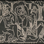 Pablo Picasso (Spanish, 1881-1973) Le déjeuner sur l'herbe, 1964 (Estimate $30,000-50,000)