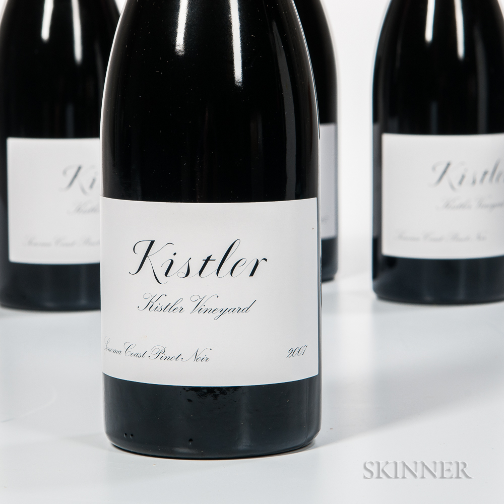 Kistler Kistler Vineyard Pinot Noir 2007, 4 bottles (Estimate: $225-300)