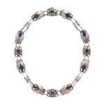 Sterling Silver and Amethyst Necklace and Brooch, Georg Jensen (Lot 1052, Estimate: $1,000-1,500)