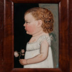 Benjamin Greenleaf (Massachusetts/New Hampshire, 1769-1821) Portrait of a Baby Girl (Lot 124, Estimate: $6,000-8,000)