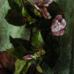 John La Farge (American, 1835-1910) Quince Blossoms in Sunlight, 1863, oil (Estimate: $80,000-120,000)