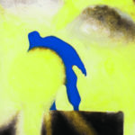 John Baldessari (American, b. 1931) Man with Light, 1990, mixed media (Estimate: $40,000-60,000)