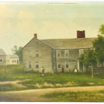 American School, 19th Century, Portrait of a House (Lot 139, Estimate: $200-400)