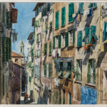 James Kramer, Street in Old Nice (Lot 1218, Estimate: $800-1,200)