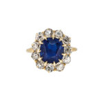 Antique Sapphire and Diamond Ring (Lot 36, Estimate: $60,000-80,000)