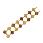 18kt Gold and Citrine Bracelet, Pomellato, c. 1960 (Lot 117, Estimate: $4,000-6,000)