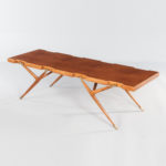 Ico and Luisa Parisi for Singer & Sons Walnut and Brass Coffee Table (Lot 377, Estimate: $10,000-15,000)