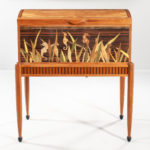 Silas Kopf Seahorse Marquetry Chest-on-Stand (Lot 462, Estimate: $6,000-12,000)