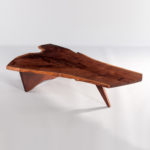 George Nakashima Black Walnut Slab Coffee Table (Lot 448, Estimate: $18,000-23,000)