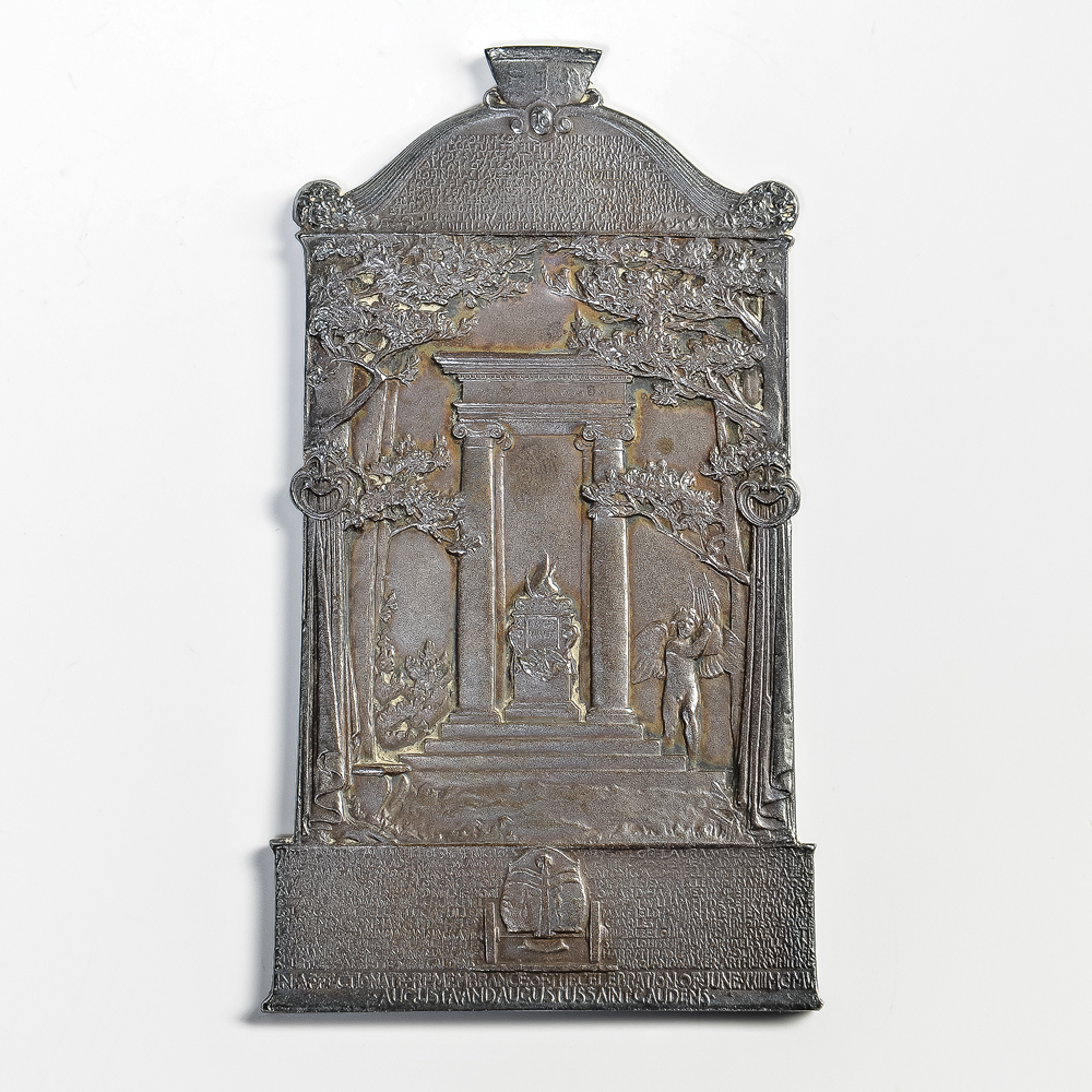 Augustus Saint-Gaudens (American, 1848-1907), Cornish Masque Plaquette (Lot 352, Estimate: $6,000-8,000)